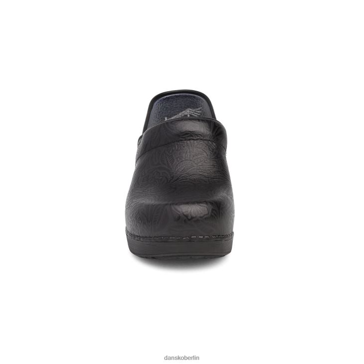 Dansko Frauen XP 2.0 schwarze Blumenprägung verstopft L6BV604