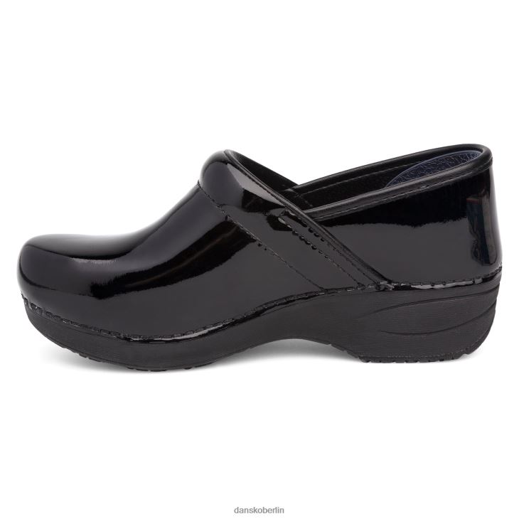 Dansko Frauen XP 2.0 schwarzes Lackleder verstopft L6BV605