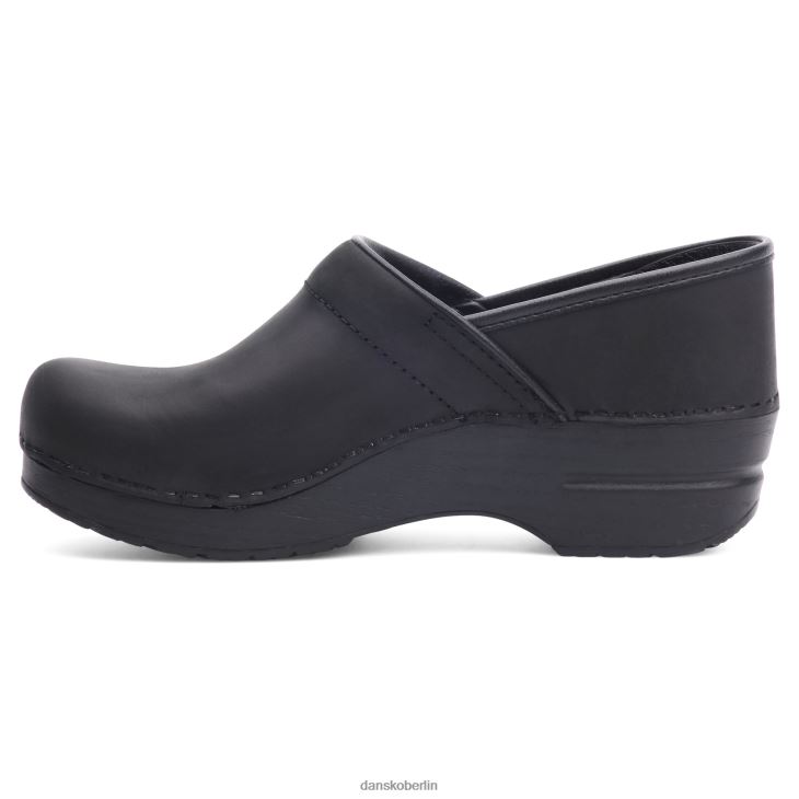 Dansko Frauen breiter Profi schwarz geölt verstopft L6BV60241