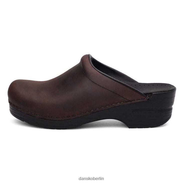 Dansko Frauen personalisierte Sonja antikbraun geölt verstopft L6BV6055