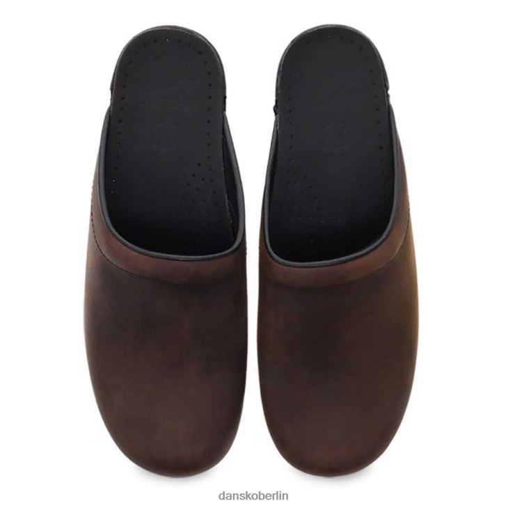 Dansko Frauen personalisierte Sonja antikbraun geölt verstopft L6BV6055