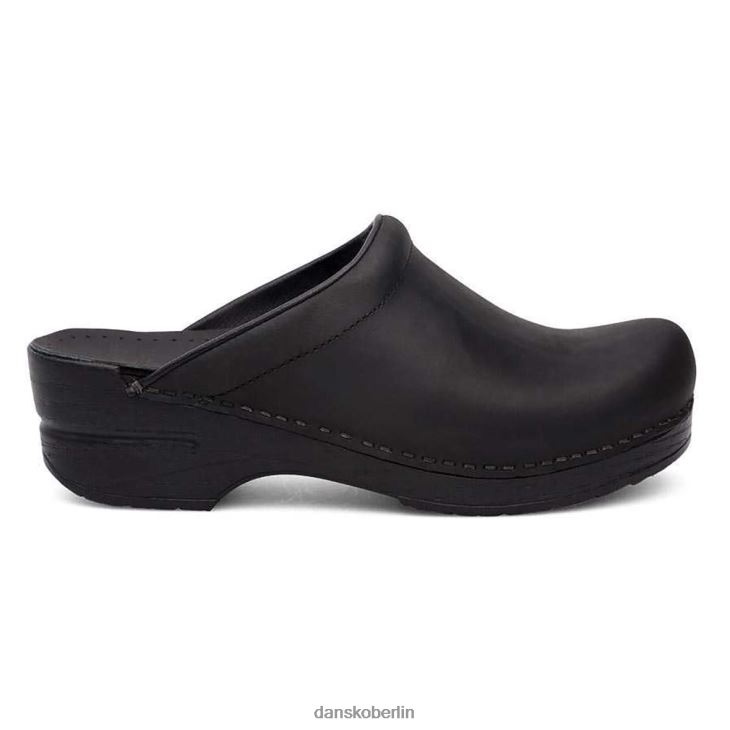 Dansko Frauen personalisierte Sonja schwarz geölt verstopft L6BV6051