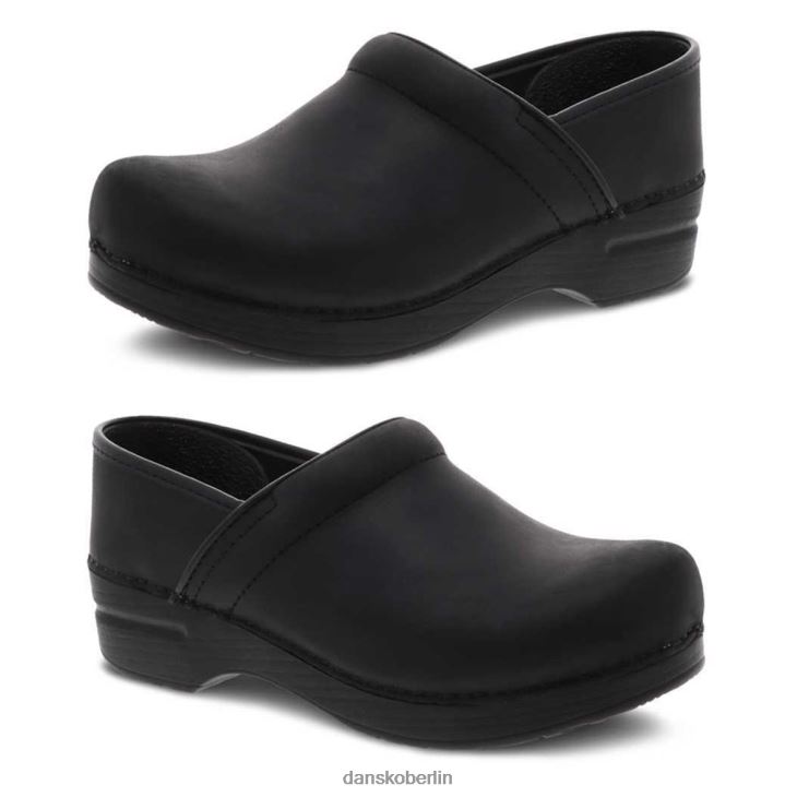 Dansko Frauen personalisierter Fachmann schwarz geölt verstopft L6BV6045