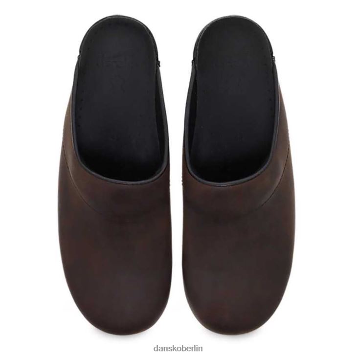 Dansko Frauen personalisierter Karl antikbraun geölt verstopft L6BV6053