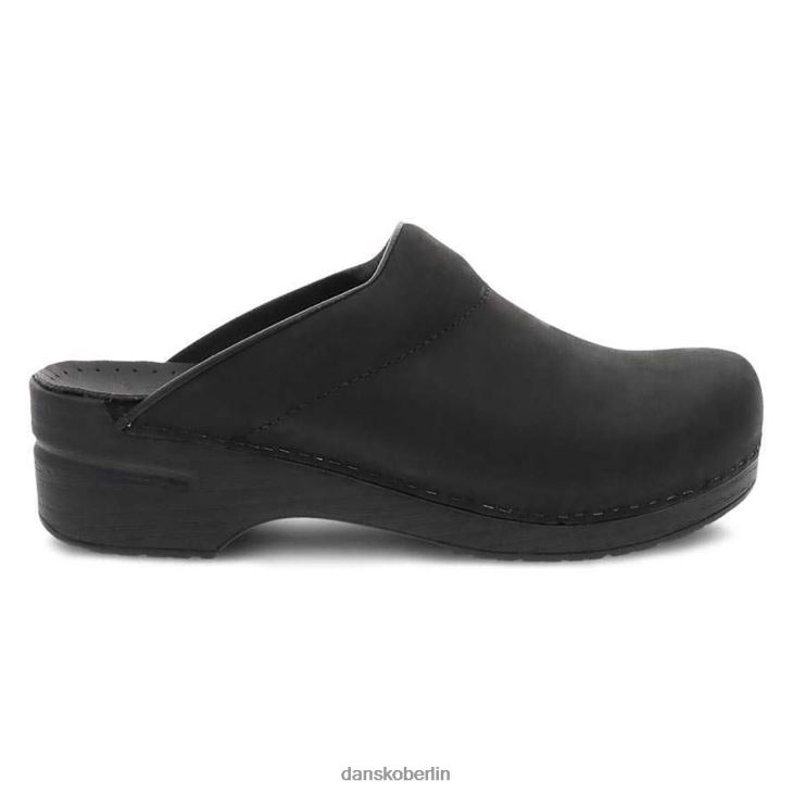 Dansko Frauen personalisierter Karl schwarz geölt verstopft L6BV6054