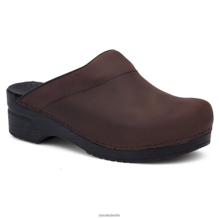 Dansko Männer Karl antikbraun geölt Slipper und Slipper L6BV60279