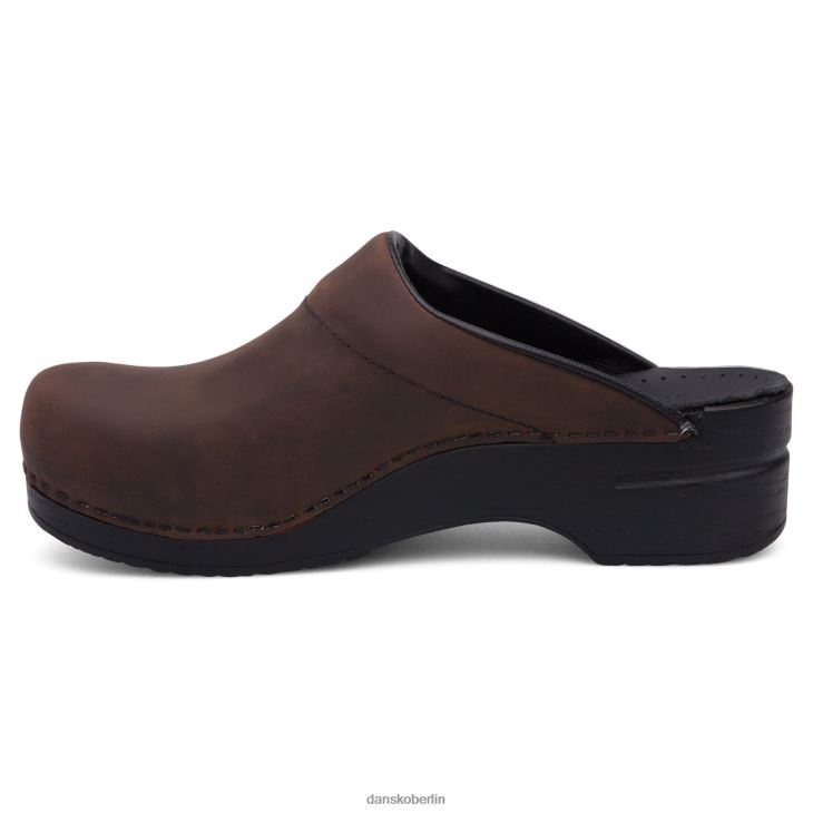 Dansko Männer Karl antikbraun geölt Slipper und Slipper L6BV60279