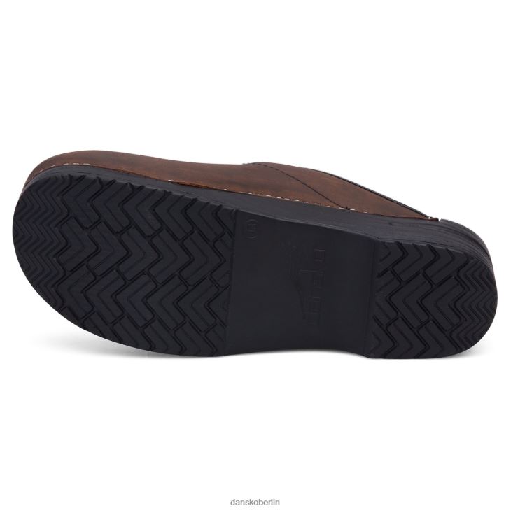 Dansko Männer Karl antikbraun geölt Slipper und Slipper L6BV60279