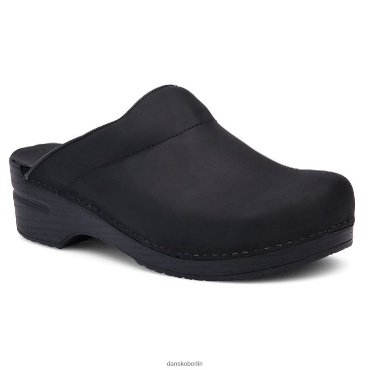 Dansko Männer Karl schwarz geölt Slipper und Slipper L6BV60280