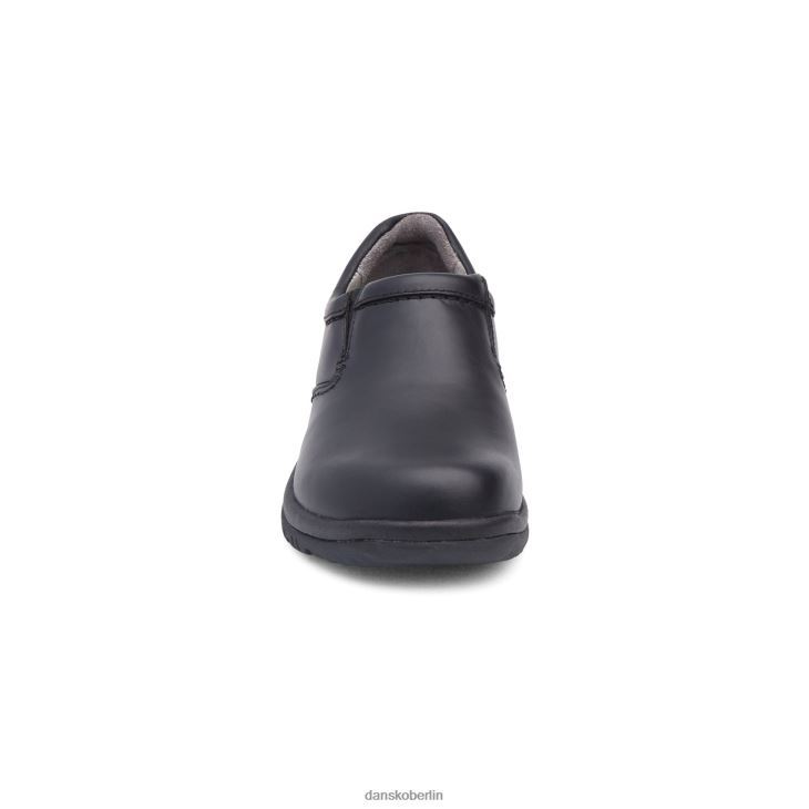 Dansko Männer Wynn schwarz glatt Slipper und Slipper L6BV60275