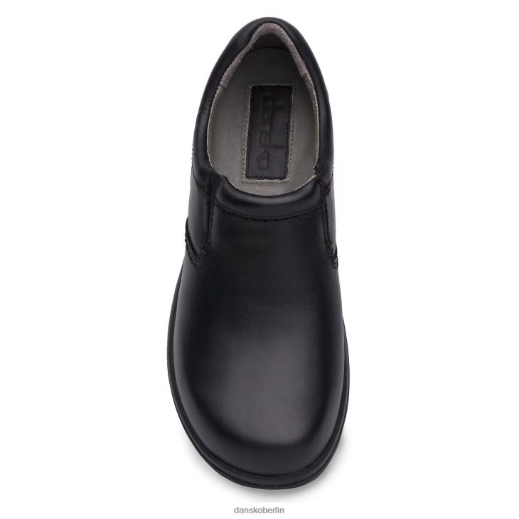 Dansko Männer Wynn schwarz glatt Slipper und Slipper L6BV60275
