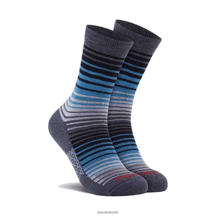 Dansko unisex Crew aus Merinowolle Jeansstreifen Socken L6BV60264