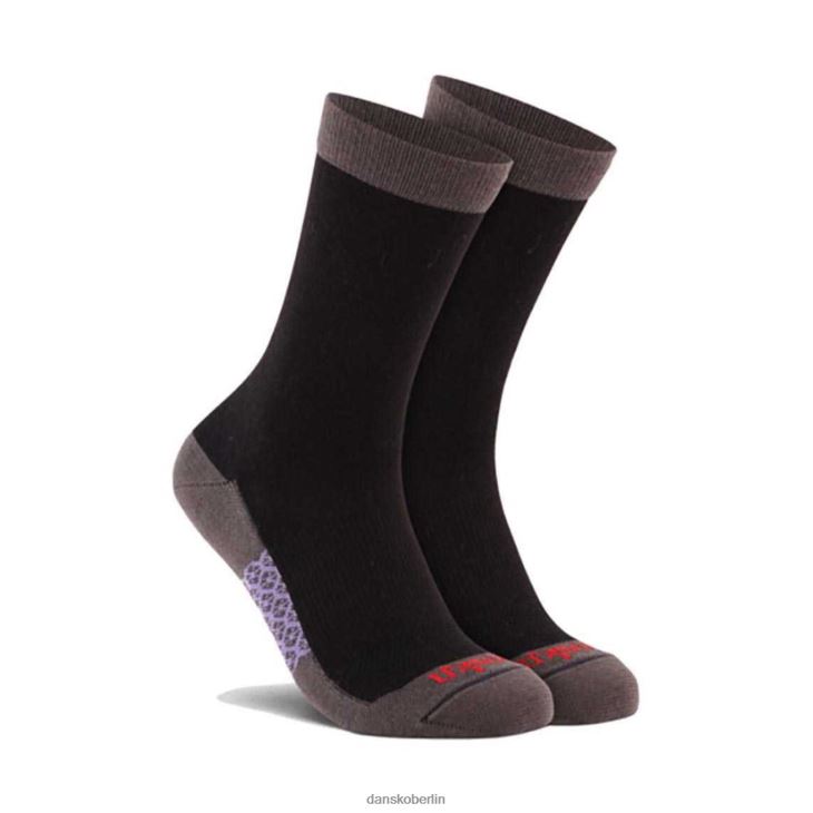 Dansko unisex Crew aus Merinowolle Schwarz Socken L6BV60258