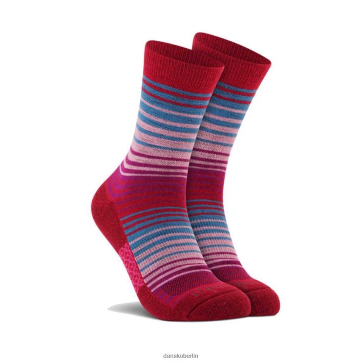 Dansko unisex Crew aus Merinowolle rote Streifen Socken L6BV60269
