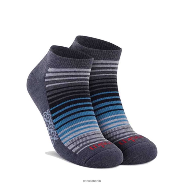 Dansko unisex Knöchel aus Merinowolle Jeansstreifen Socken L6BV60263